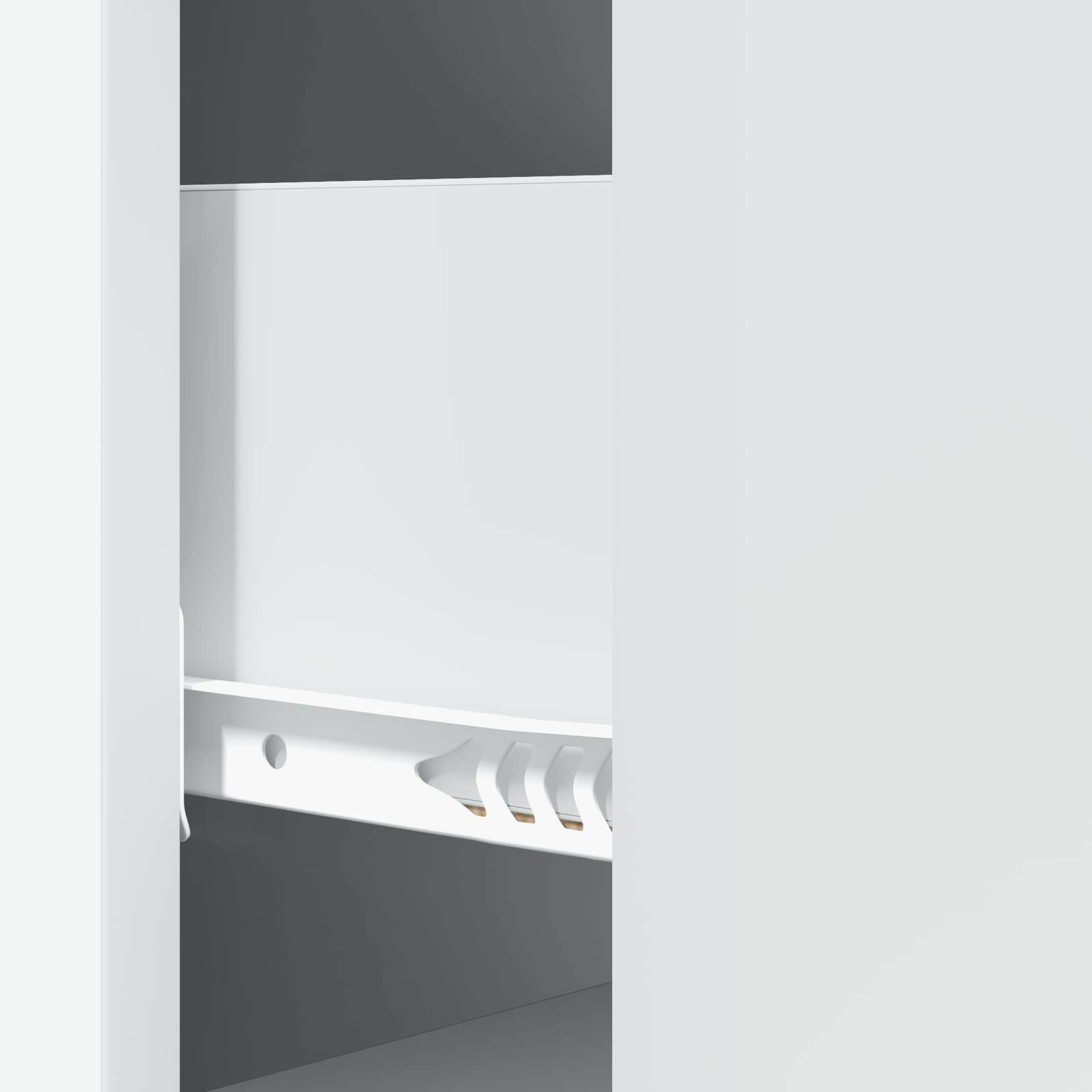 vidaXL Szafka z Szufladami Biały 33 x 34,5 x 90 cm Drewno inżynieryjne