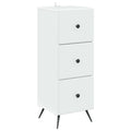 vidaXL Szafka z Szufladami Biały 33 x 34,5 x 90 cm Drewno inżynieryjne