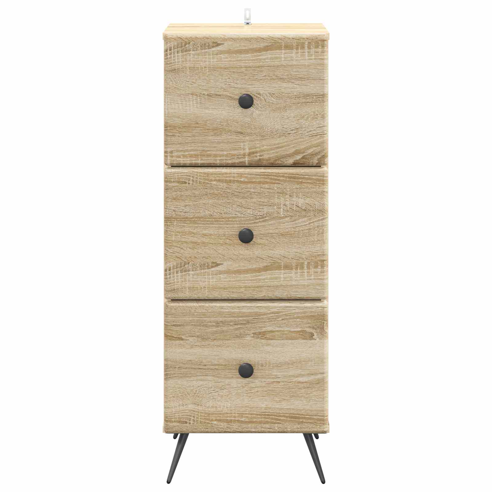 vidaXL Szafka z Szufladami dąb Sonoma 33 x 34,5 x 90 cm