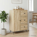 vidaXL Bufet dąb Sonoma 66 x 34,5 x 90 cm Drewno inżynieryjne