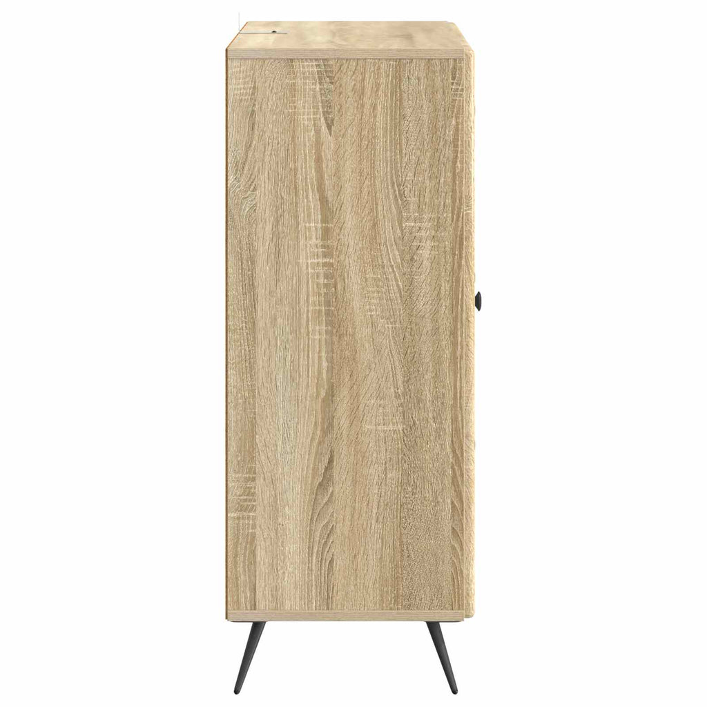 vidaXL Bufet dąb Sonoma 66 x 34,5 x 90 cm Drewno inżynieryjne