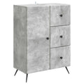 vidaXL Bufet Betonowy szary 66 x 34,5 x 90 cm Drewno inżynieryjne