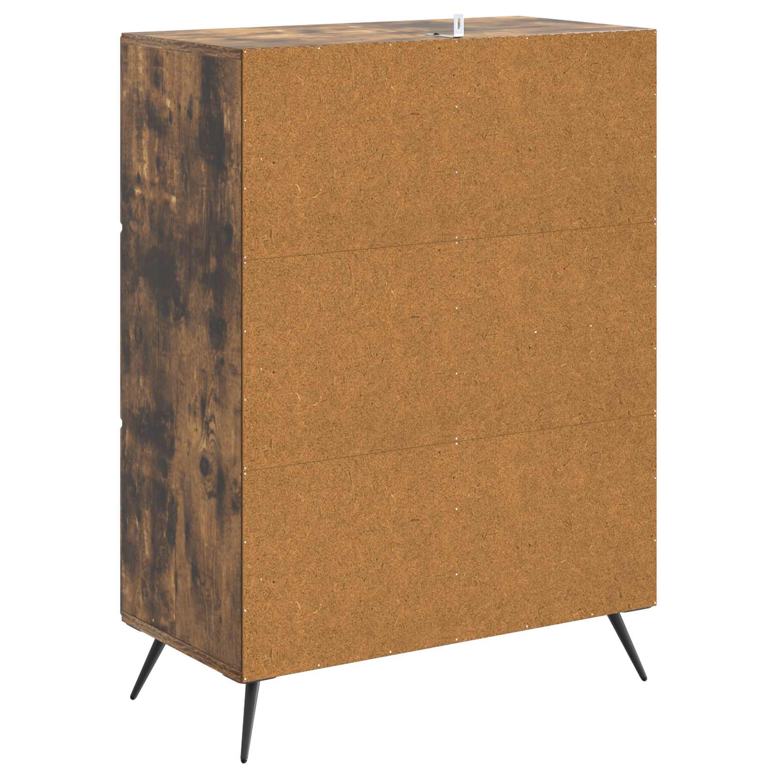 vidaXL Bufet Dąb wędzony 66 x 34,5 x 90 cm Drewno inżynieryjne