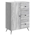 vidaXL Bufet Szary Sonoma 66 x 34,5 x 90 cm Drewno inżynieryjne