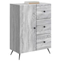 vidaXL Bufet Szary Sonoma 66 x 34,5 x 90 cm Drewno inżynieryjne