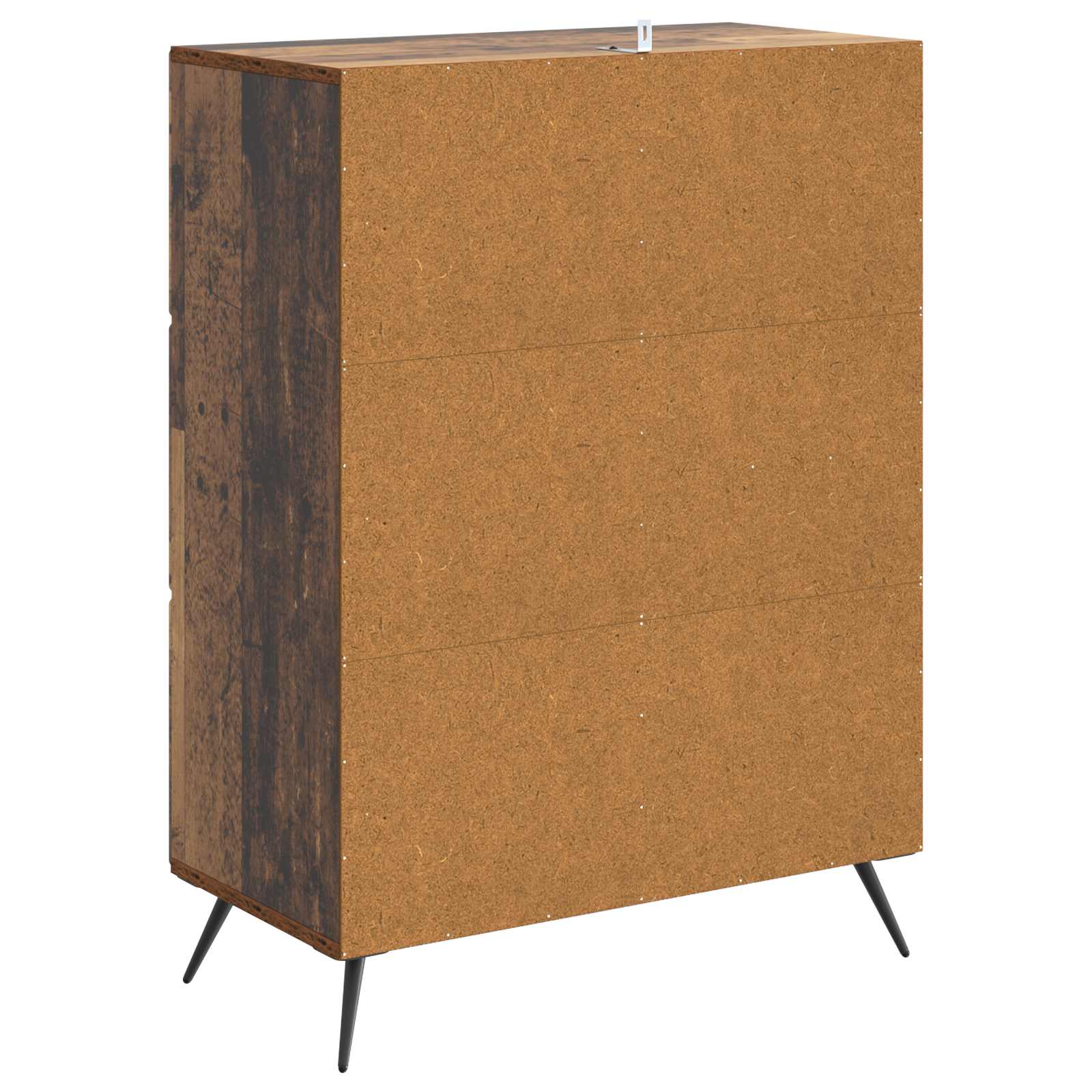 vidaXL Bufet Stare drewno 66 x 34,5 x 90 cm Drewno inżynieryjne