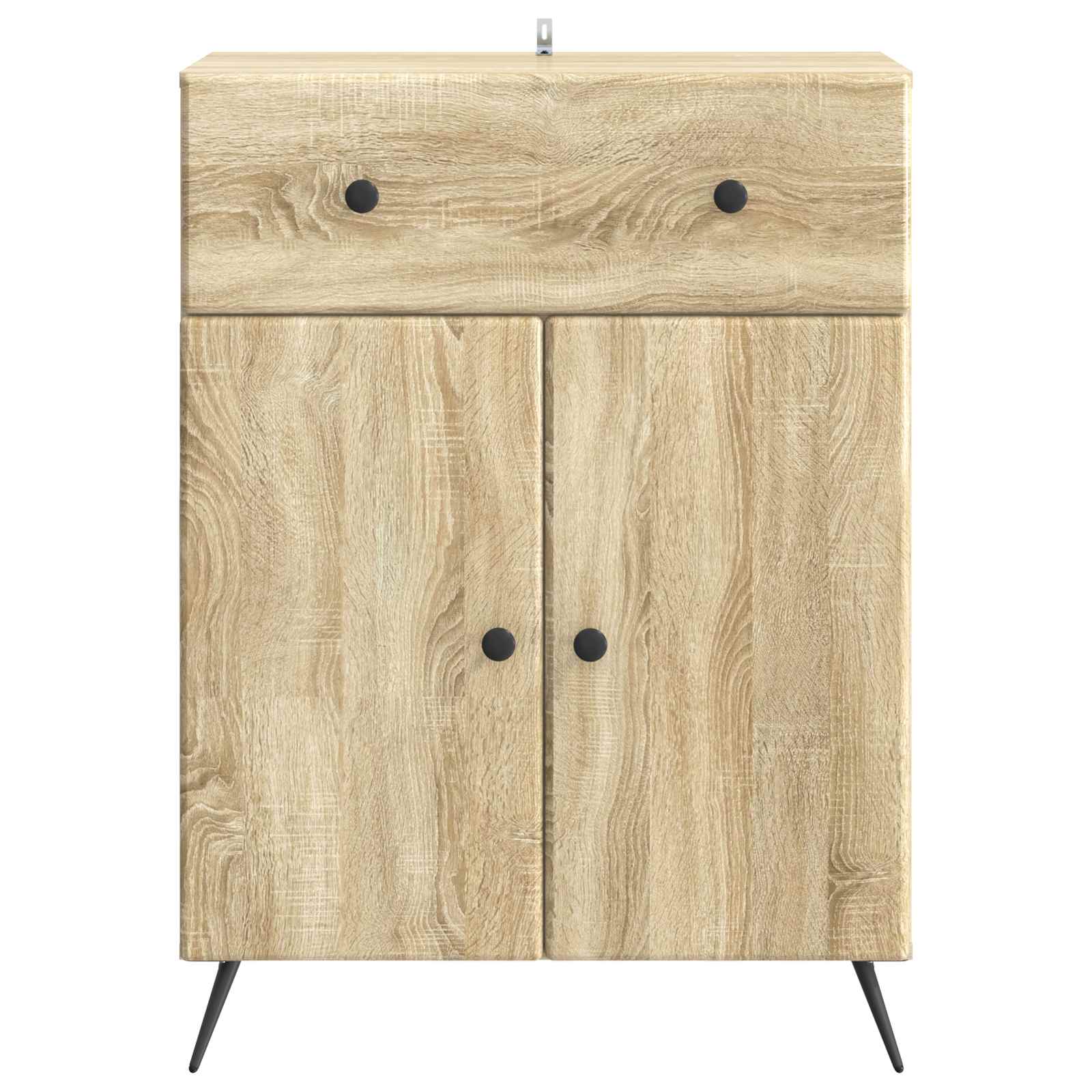 vidaXL Bufet dąb Sonoma 66 x 34,5 x 90 cm Drewno inżynieryjne