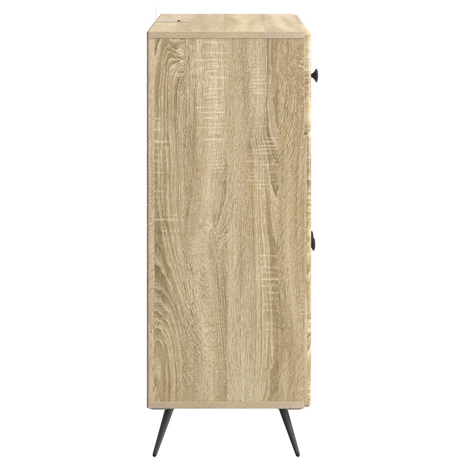 vidaXL Bufet dąb Sonoma 66 x 34,5 x 90 cm Drewno inżynieryjne