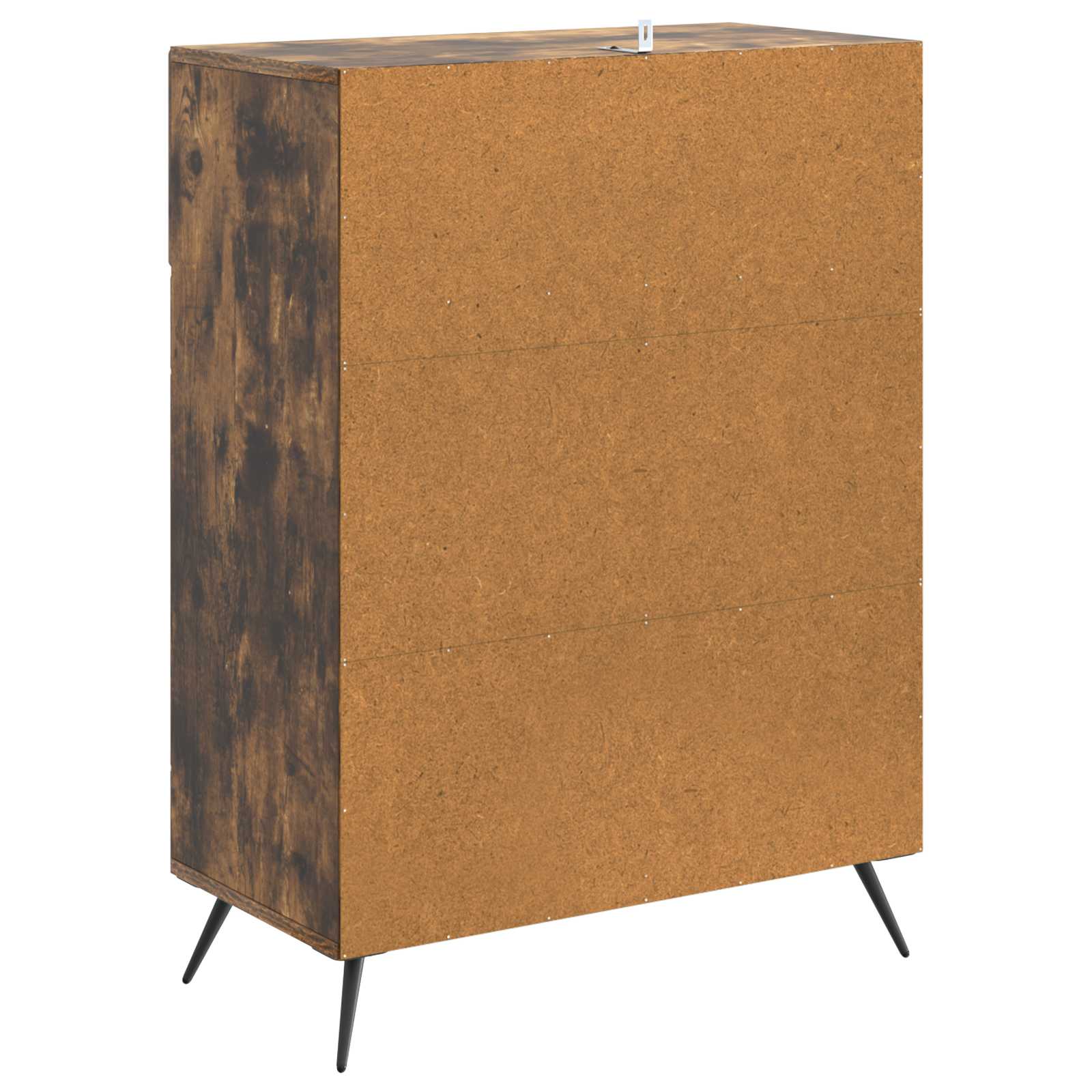 vidaXL Bufet Dąb wędzony 66 x 34,5 x 90 cm Drewno inżynieryjne
