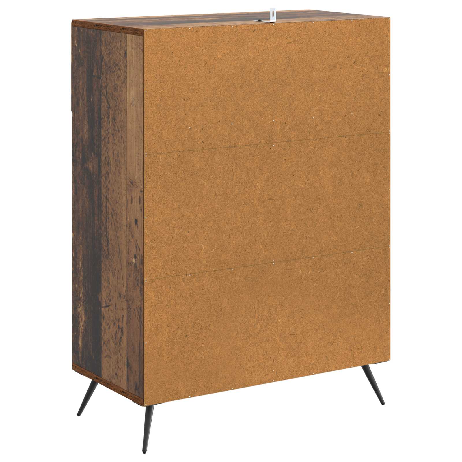 vidaXL Bufet Stare drewno 66 x 34,5 x 90 cm Drewno inżynieryjne