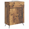 vidaXL Bufet Stare drewno 66 x 34,5 x 90 cm Drewno inżynieryjne