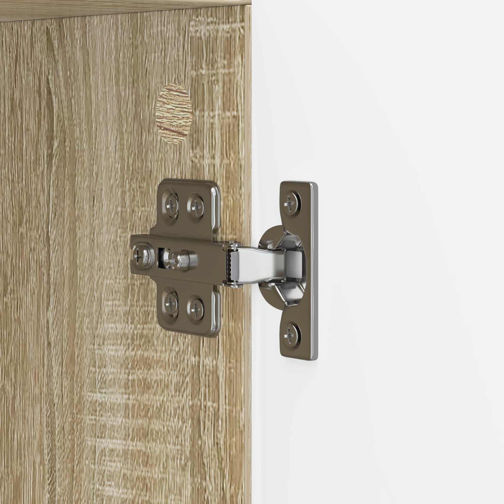 vidaXL Bufet dąb Sonoma 89 x 34,5 x 80 cm Drewno inżynieryjne