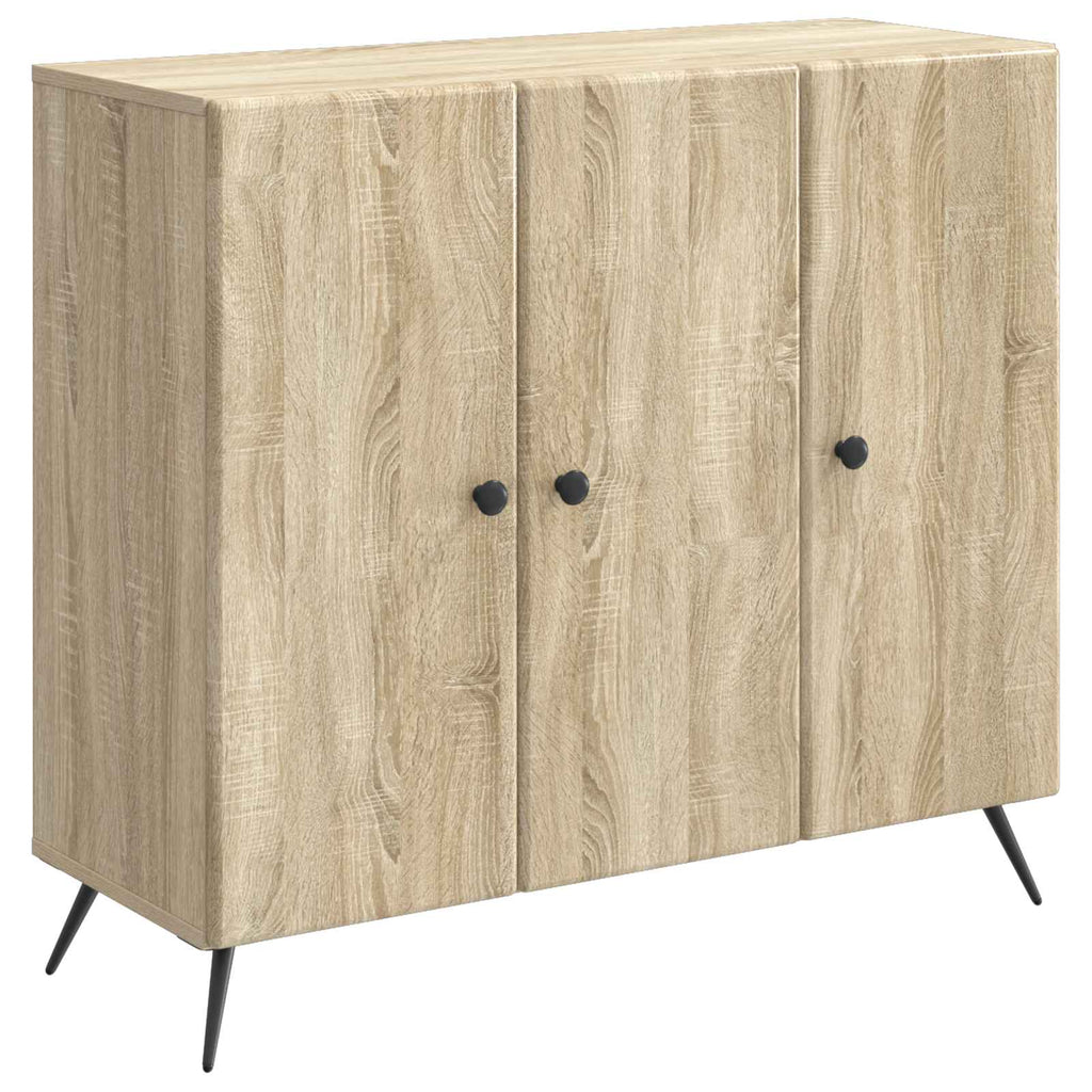 vidaXL Bufet dąb Sonoma 89 x 34,5 x 80 cm Drewno inżynieryjne