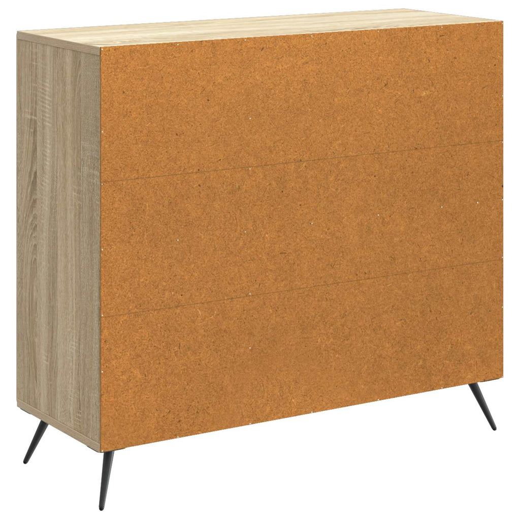 vidaXL Bufet dąb Sonoma 89 x 34,5 x 80 cm Drewno inżynieryjne
