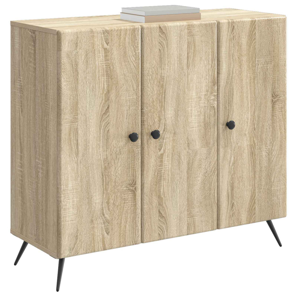 vidaXL Bufet dąb Sonoma 89 x 34,5 x 80 cm Drewno inżynieryjne