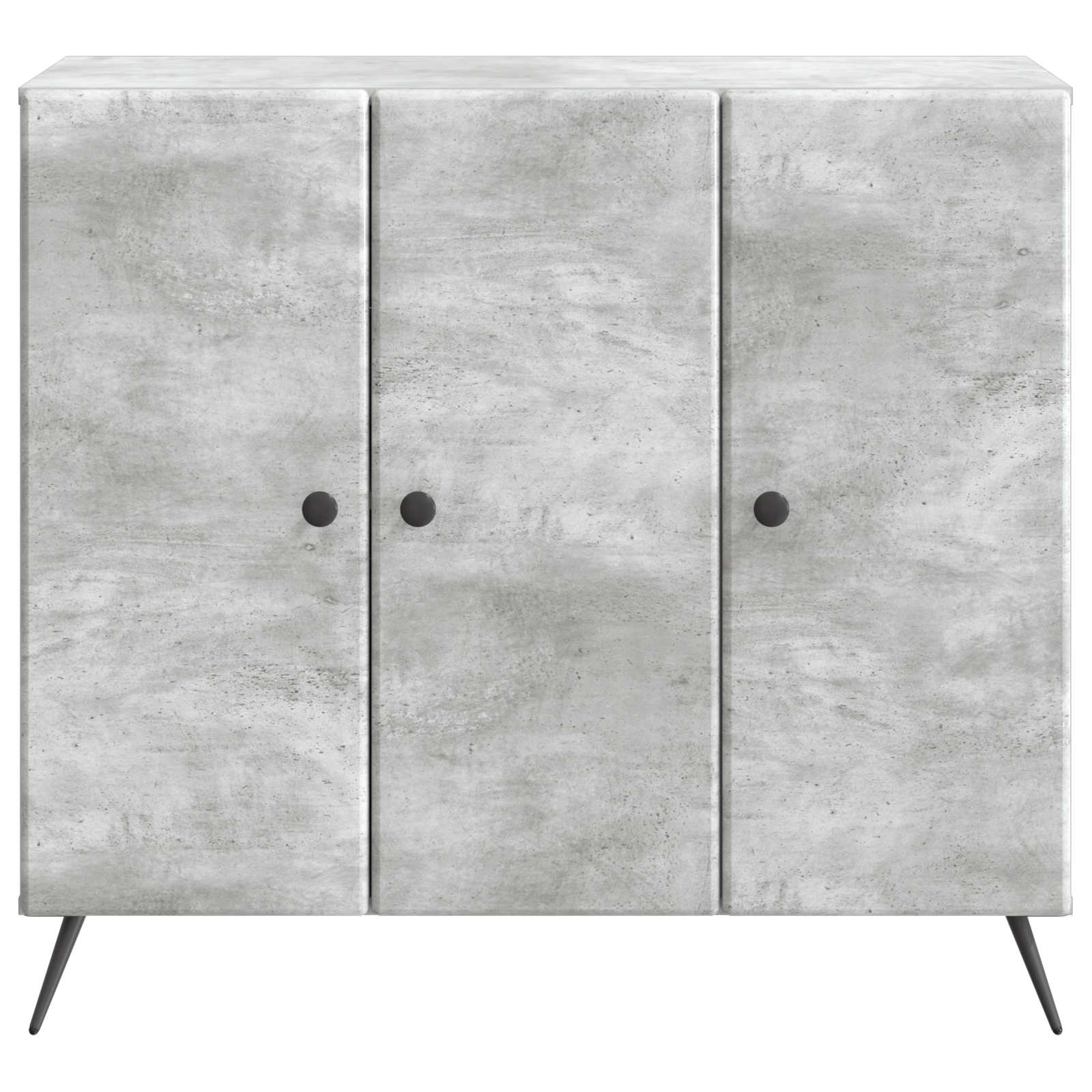 vidaXL Bufet Betonowy szary 89 x 34,5 x 80 cm Drewno inżynieryjne