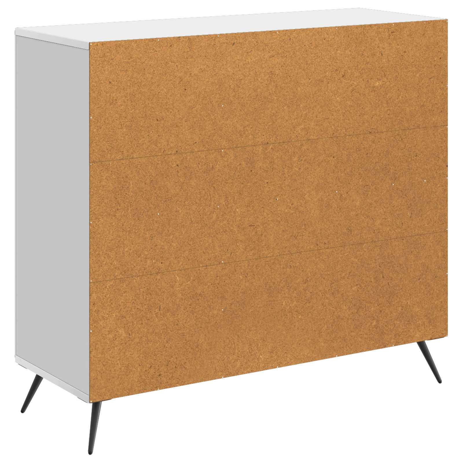 vidaXL Bufet Biały wysoki połysk 89 x 34,5 x 80 cm Drewno inżynieryjne