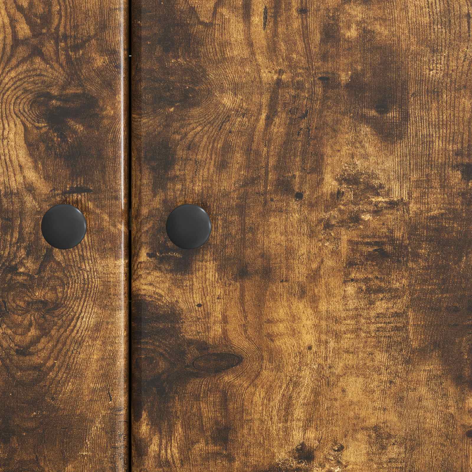 vidaXL Bufet Dąb wędzony 89 x 34,5 x 80 cm Drewno inżynieryjne