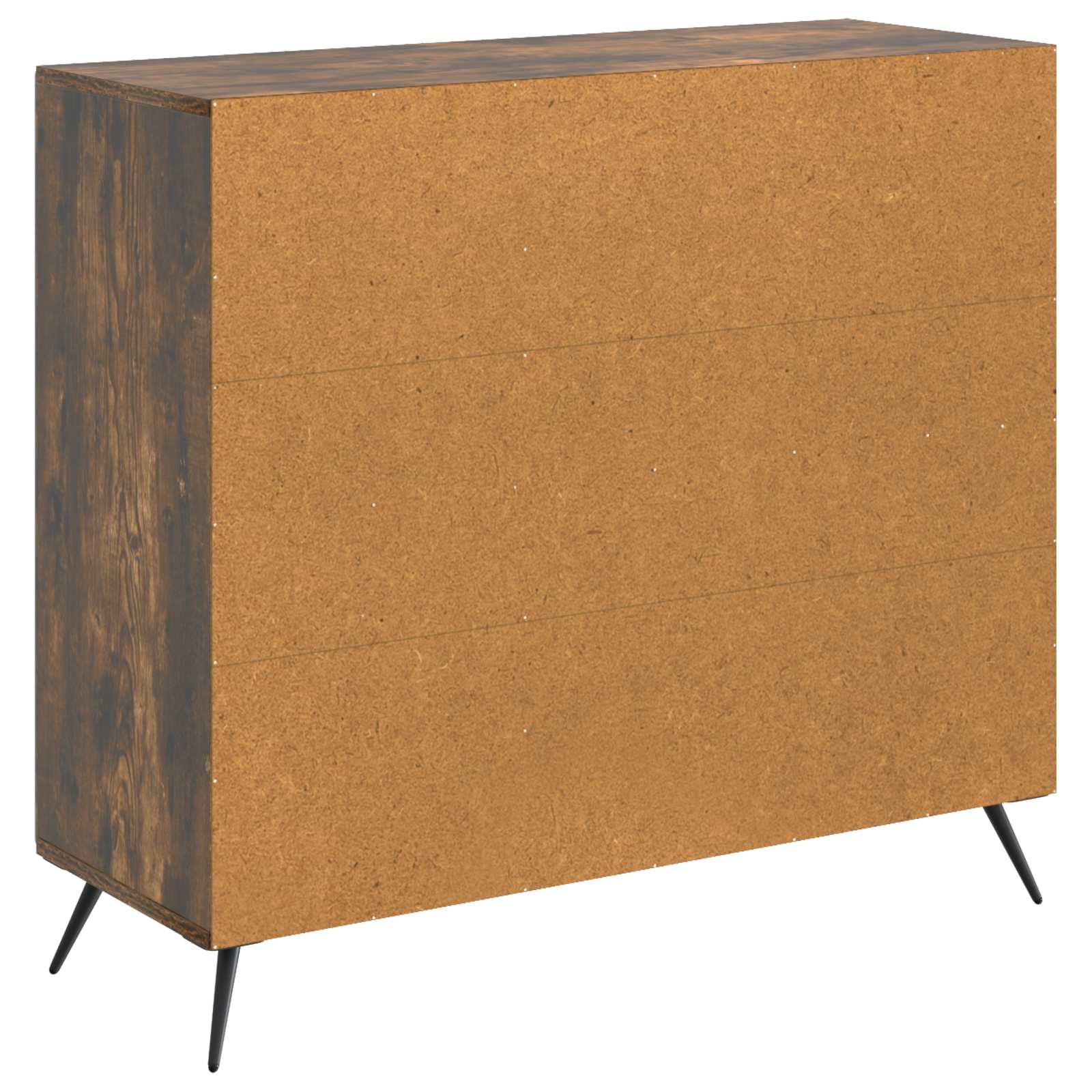 vidaXL Bufet Dąb wędzony 89 x 34,5 x 80 cm Drewno inżynieryjne