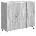 vidaXL Bufet Szary Sonoma 89 x 34,5 x 80 cm Drewno inżynieryjne