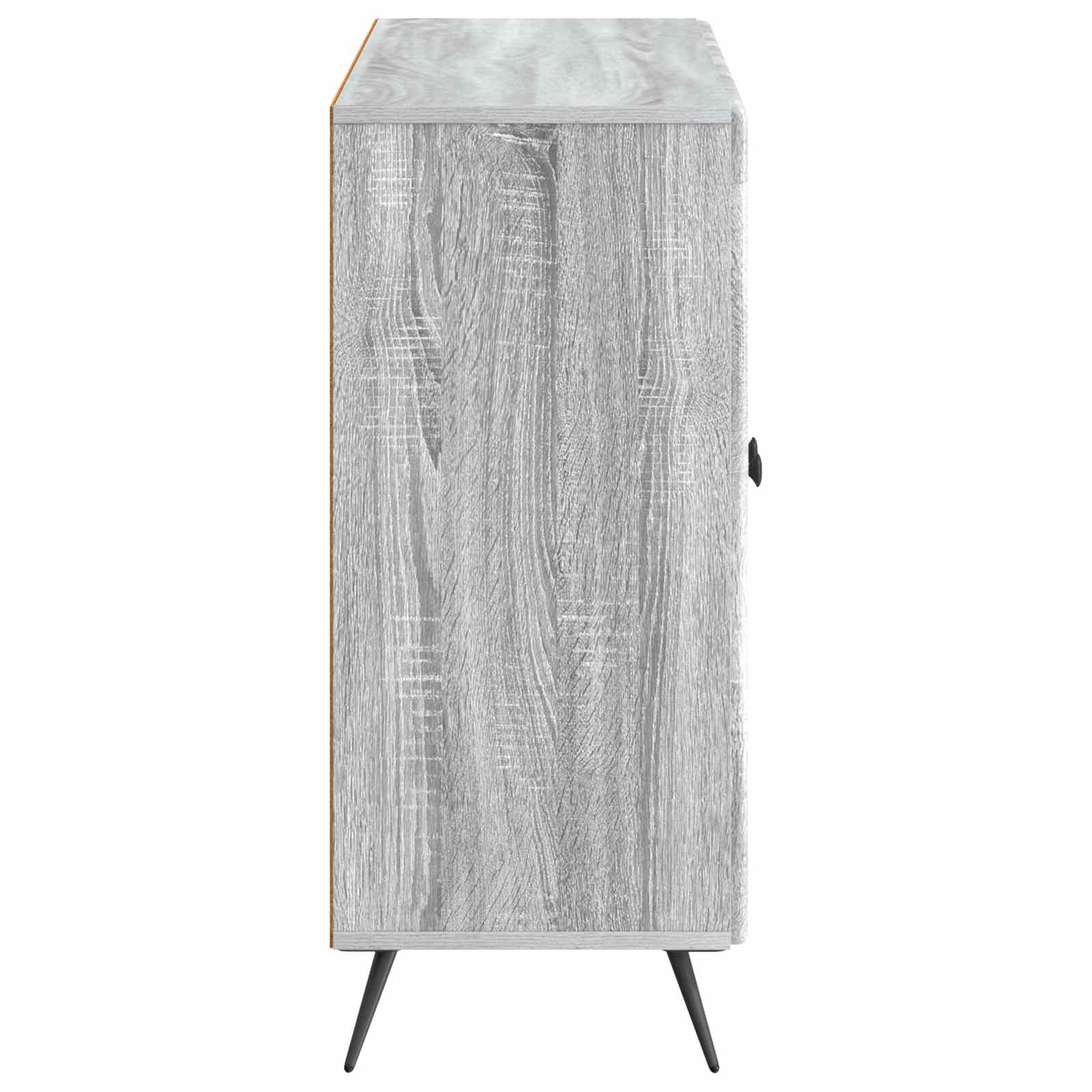 vidaXL Bufet Szary Sonoma 89 x 34,5 x 80 cm Drewno inżynieryjne