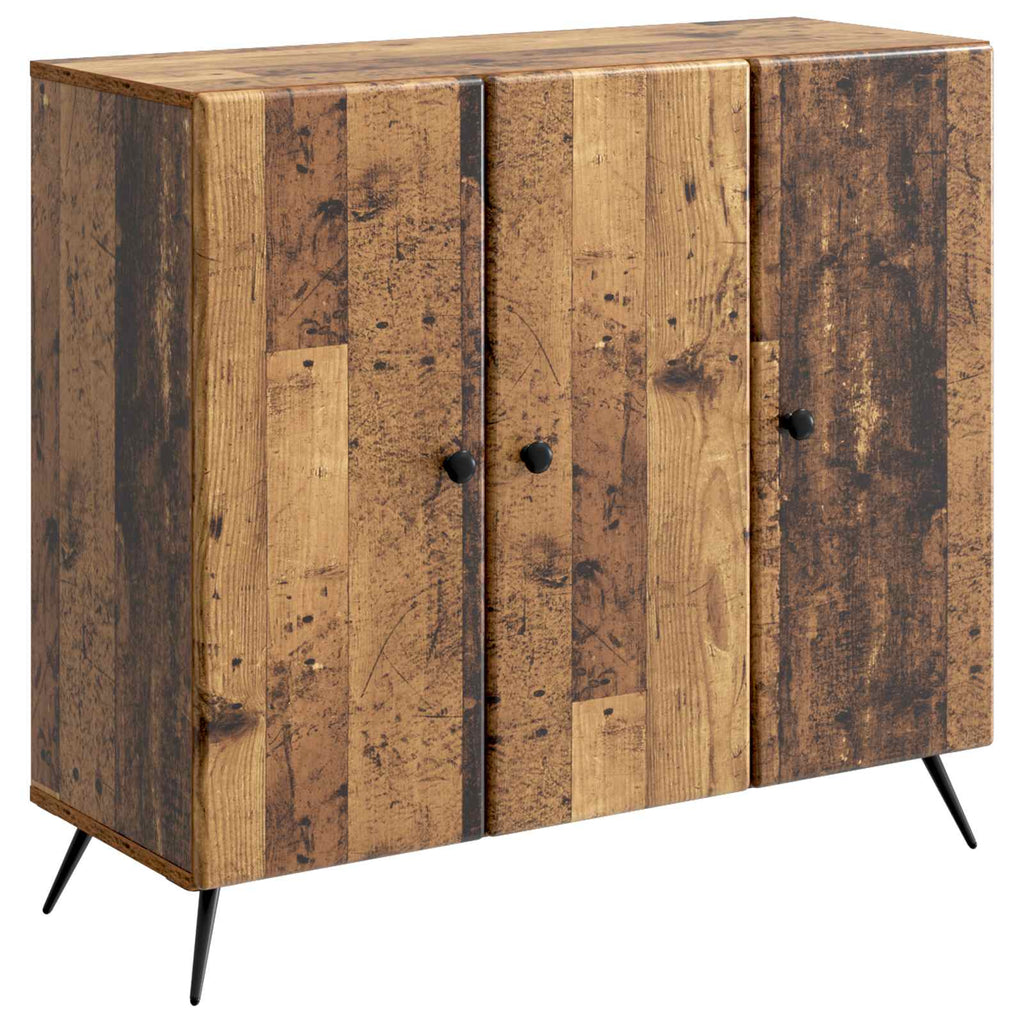 vidaXL Bufet Stare drewno 89 x 34,5 x 80 cm Drewno inżynieryjne