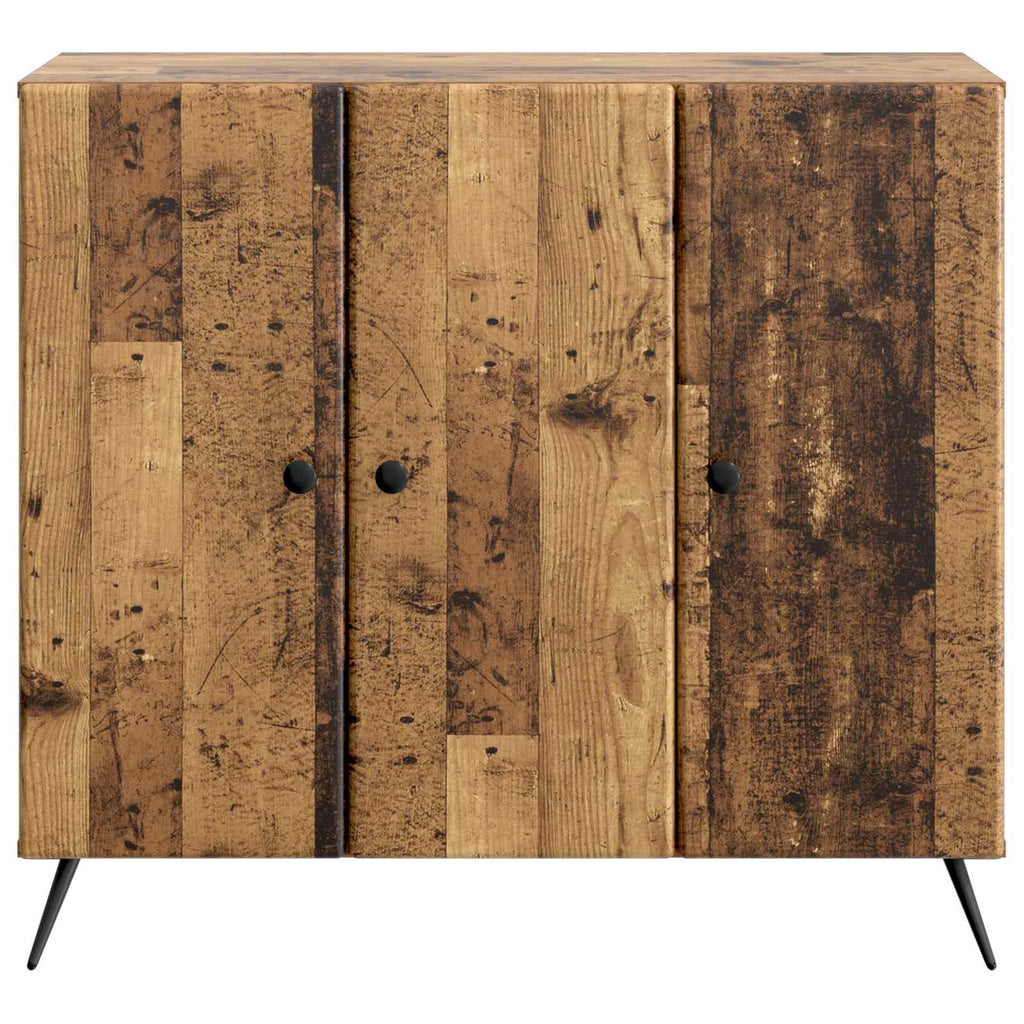 vidaXL Bufet Stare drewno 89 x 34,5 x 80 cm Drewno inżynieryjne