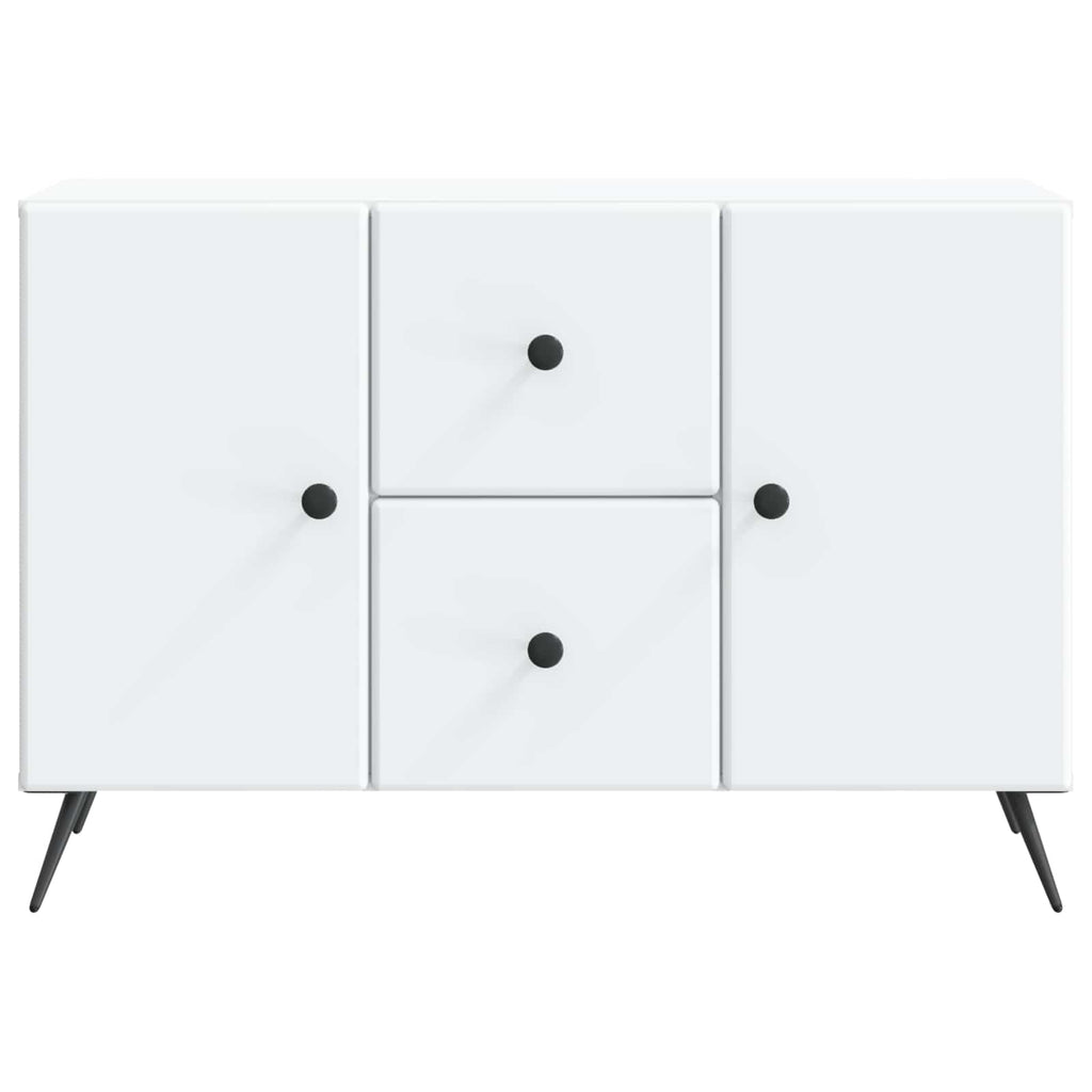 vidaXL Bufet Biały 89 x 34,5 x 60 cm Drewno inżynieryjne