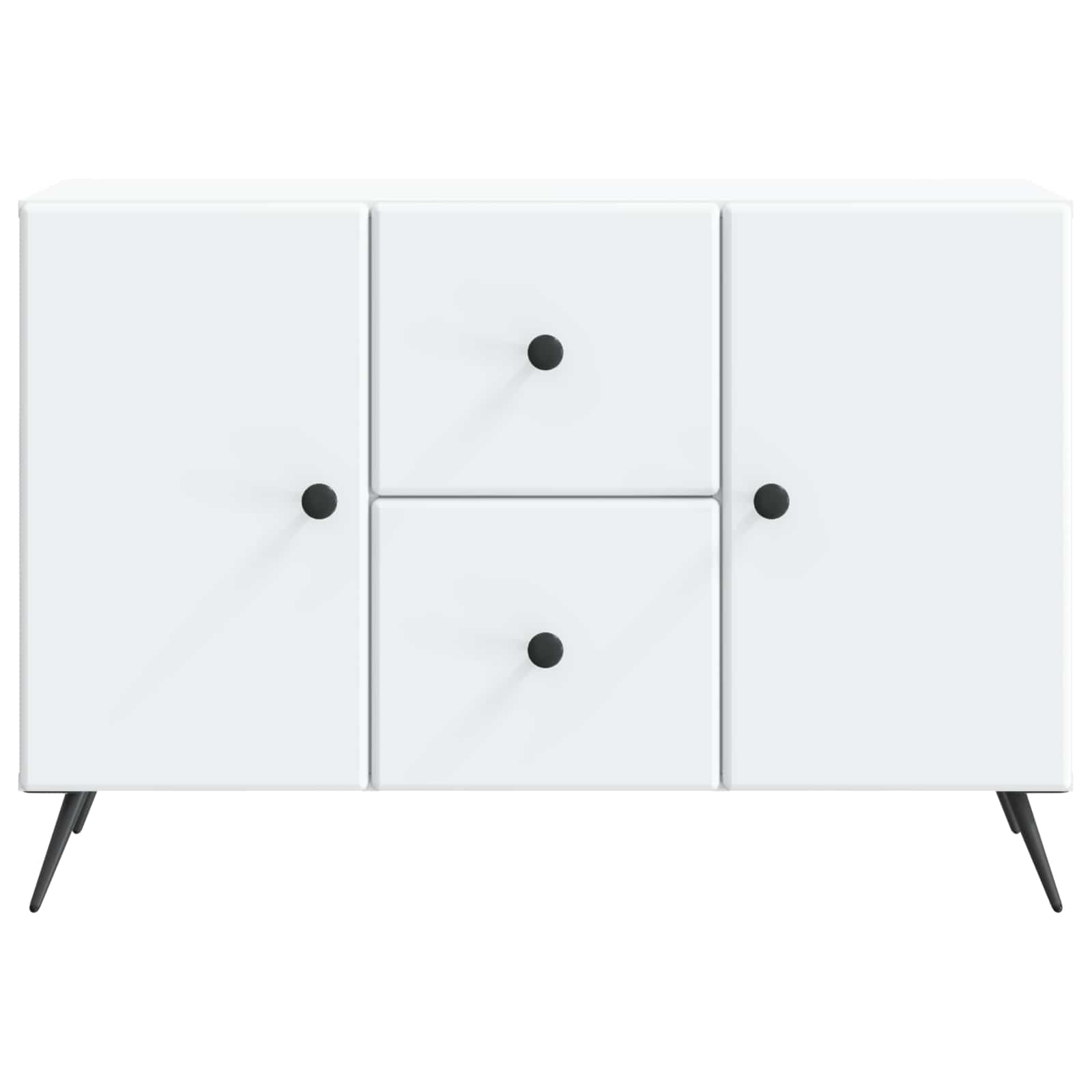 vidaXL Bufet Biały 89 x 34,5 x 60 cm Drewno inżynieryjne
