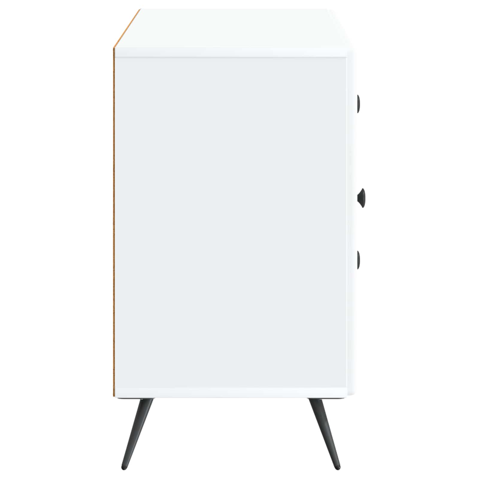 vidaXL Bufet Biały 89 x 34,5 x 60 cm Drewno inżynieryjne