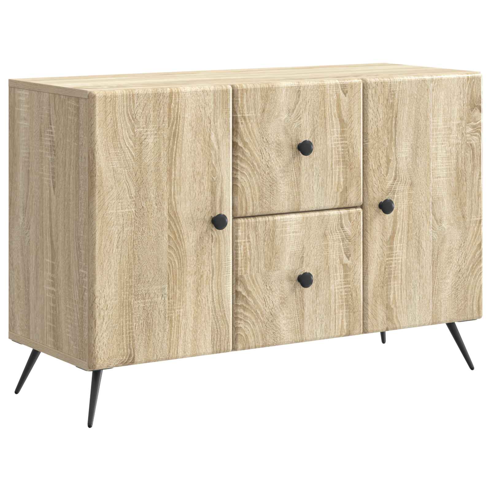 vidaXL Bufet dąb Sonoma 89 x 34,5 x 60 cm Drewno inżynieryjne
