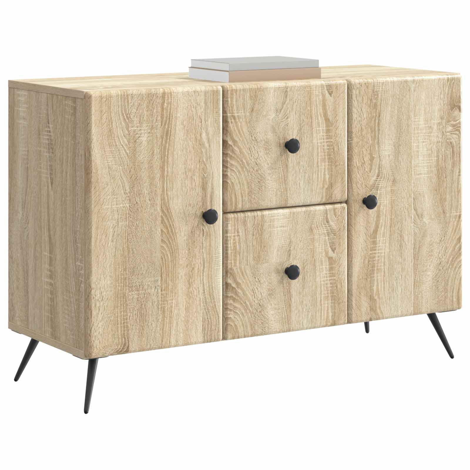 vidaXL Bufet dąb Sonoma 89 x 34,5 x 60 cm Drewno inżynieryjne