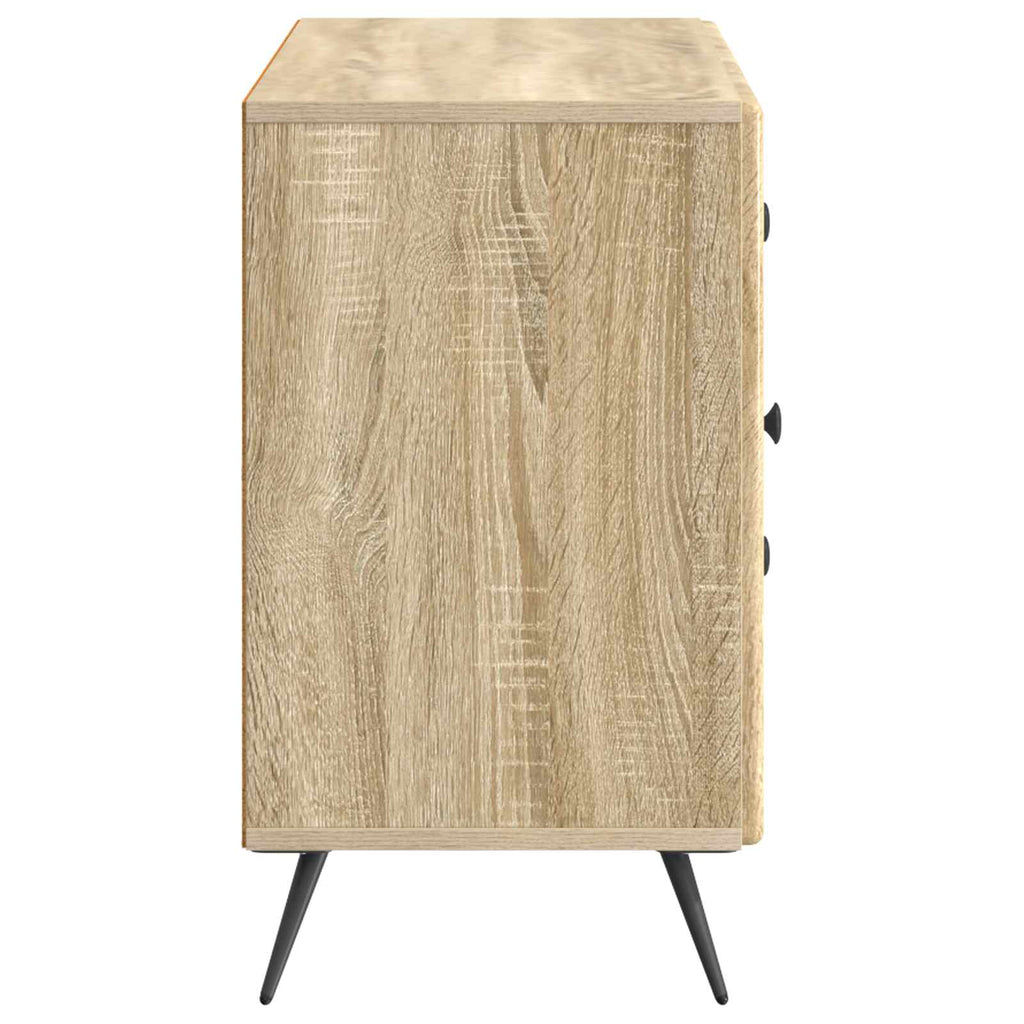 vidaXL Bufet dąb Sonoma 89 x 34,5 x 60 cm Drewno inżynieryjne
