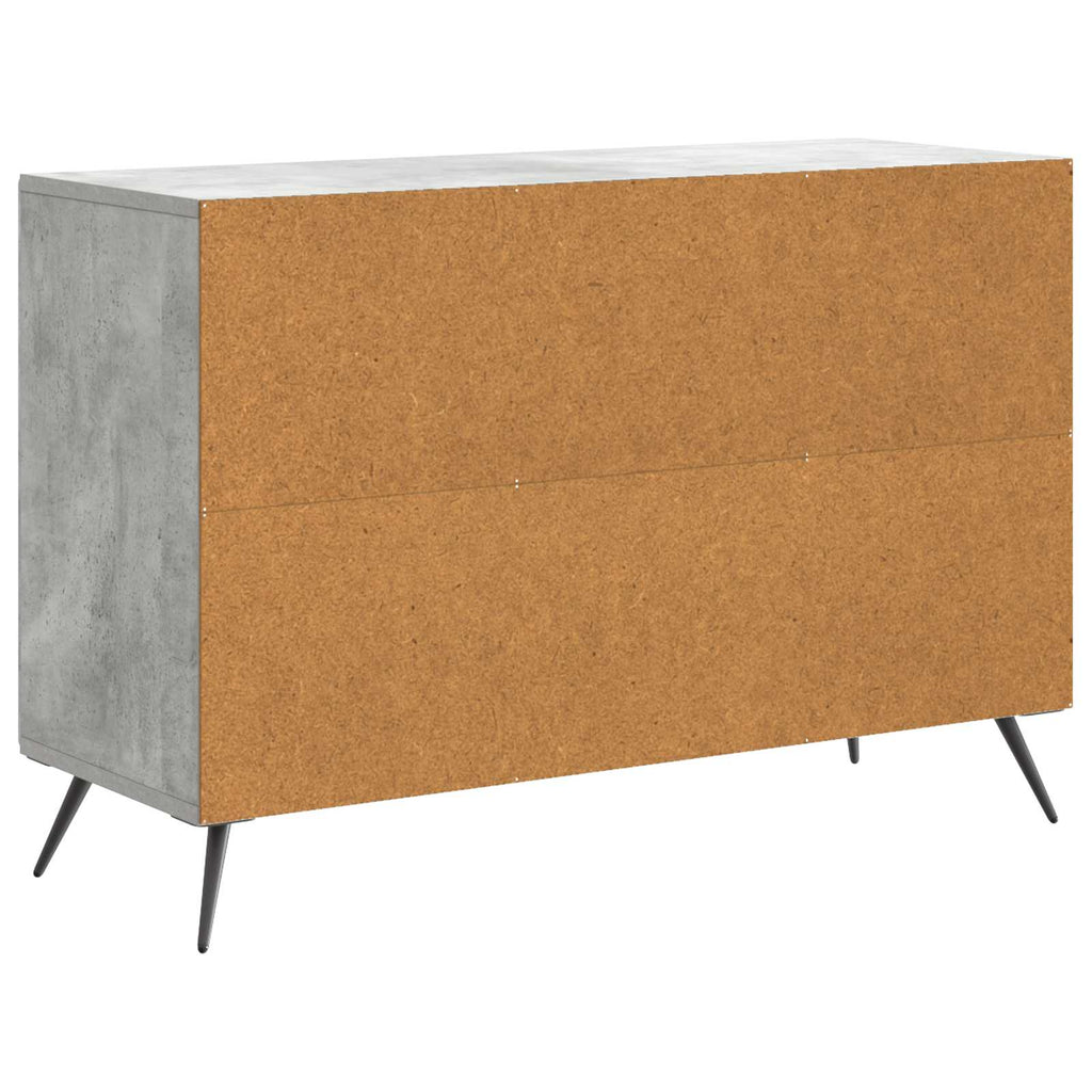 vidaXL Bufet Betonowy szary 89 x 34,5 x 60 cm Drewno inżynieryjne