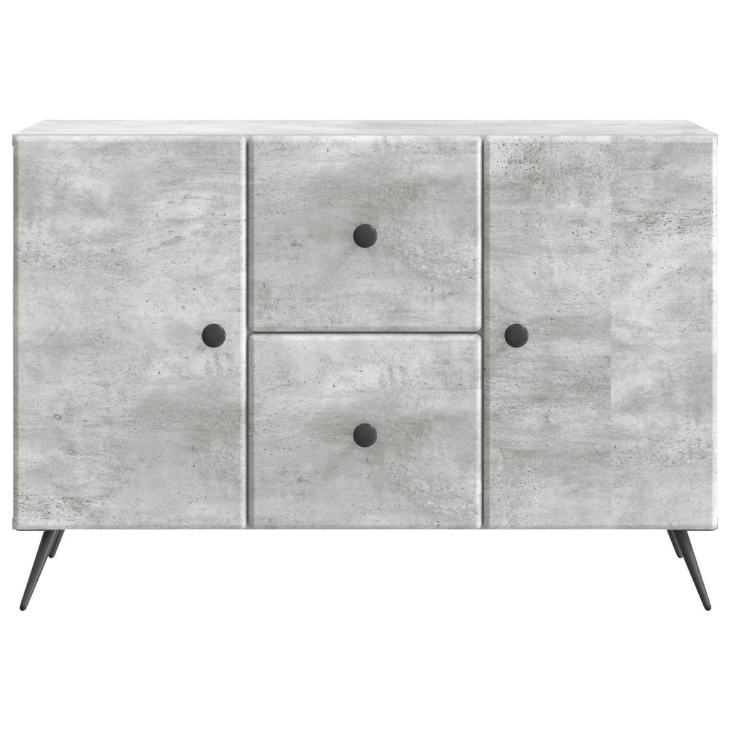 vidaXL Bufet Betonowy szary 89 x 34,5 x 60 cm Drewno inżynieryjne