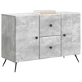 vidaXL Bufet Betonowy szary 89 x 34,5 x 60 cm Drewno inżynieryjne