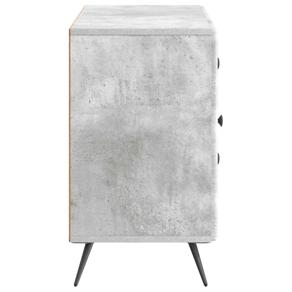 vidaXL Bufet Betonowy szary 89 x 34,5 x 60 cm Drewno inżynieryjne
