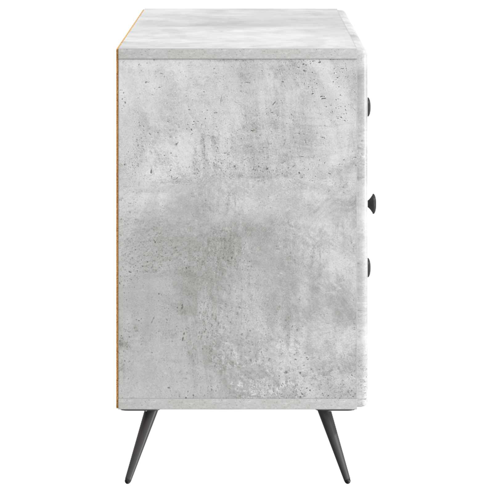 vidaXL Bufet Betonowy szary 89 x 34,5 x 60 cm Drewno inżynieryjne