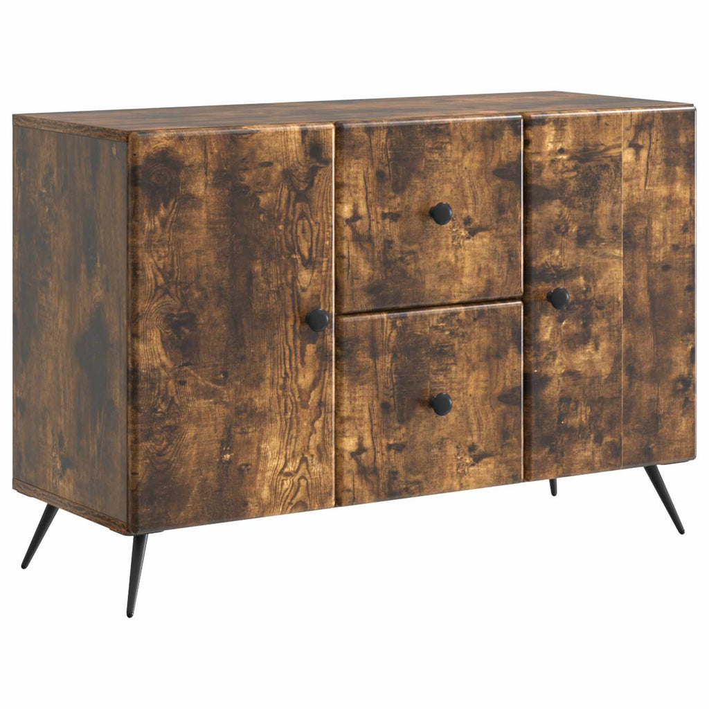 vidaXL Bufet Dąb wędzony 89 x 34,5 x 60 cm Drewno inżynieryjne