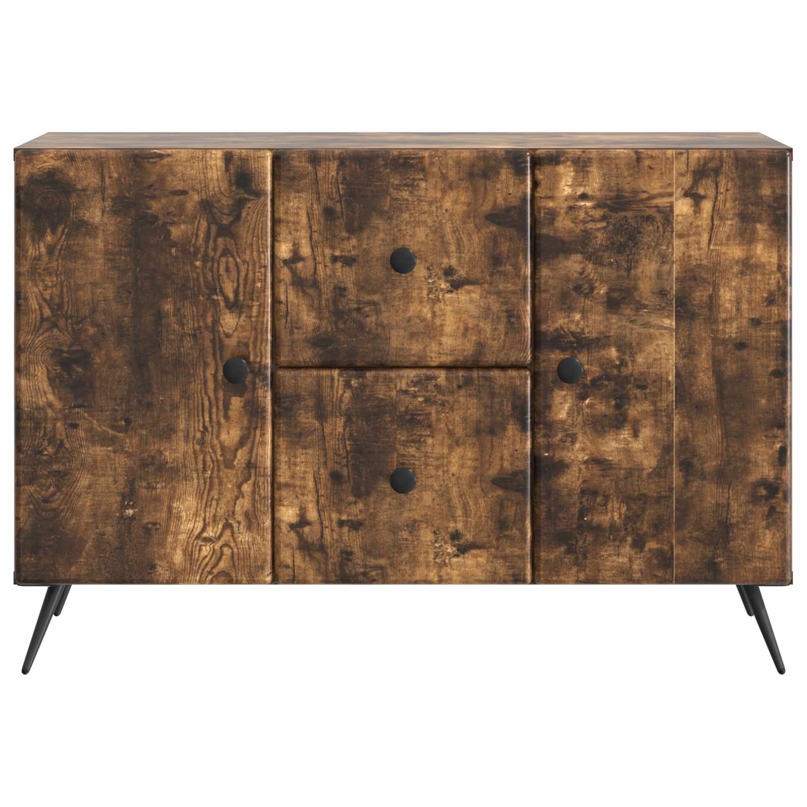 vidaXL Bufet Dąb wędzony 89 x 34,5 x 60 cm Drewno inżynieryjne