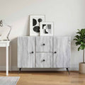 vidaXL Bufet Szary Sonoma 89 x 34,5 x 60 cm Drewno inżynieryjne