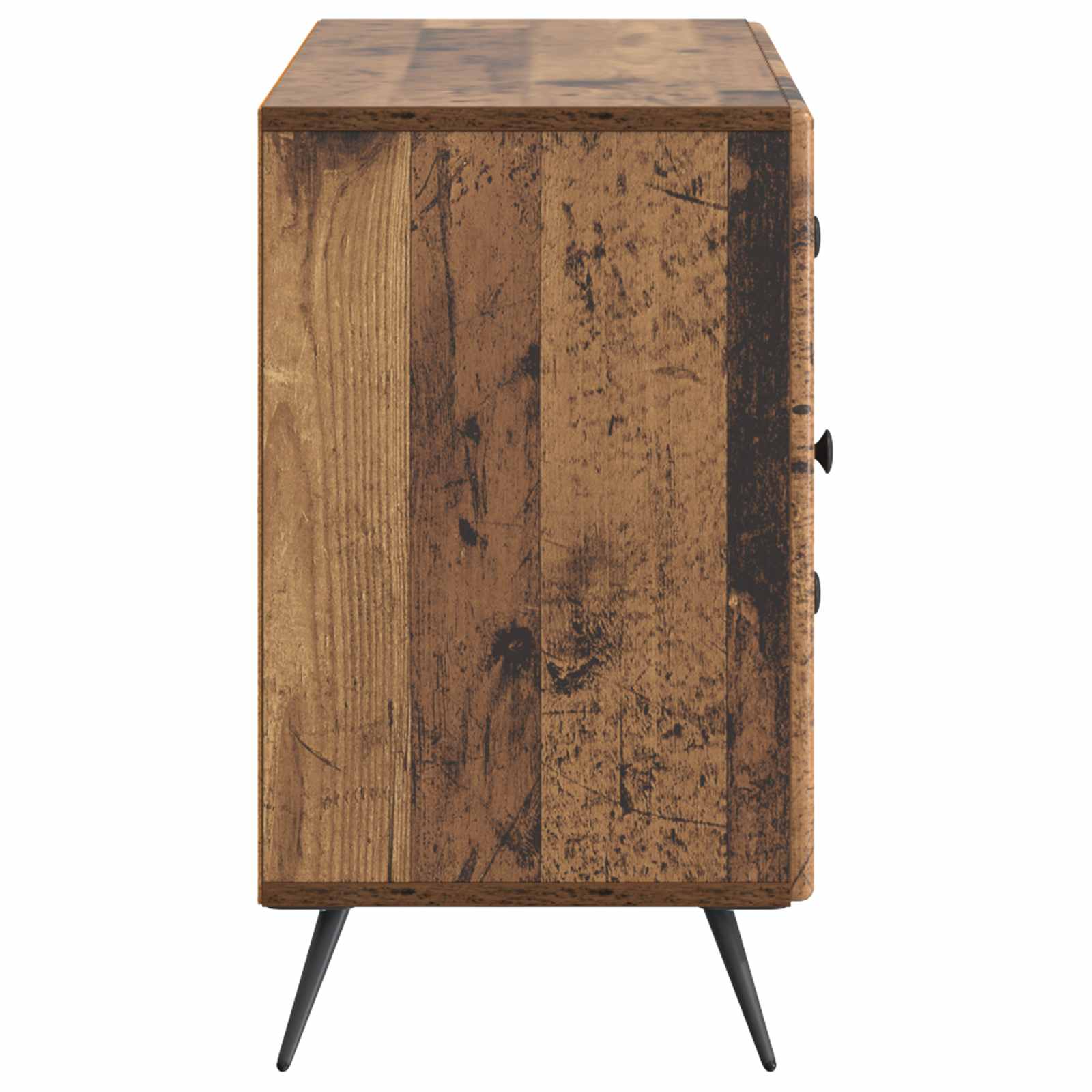 vidaXL Bufet Stare drewno 89 x 34,5 x 60 cm Drewno inżynieryjne