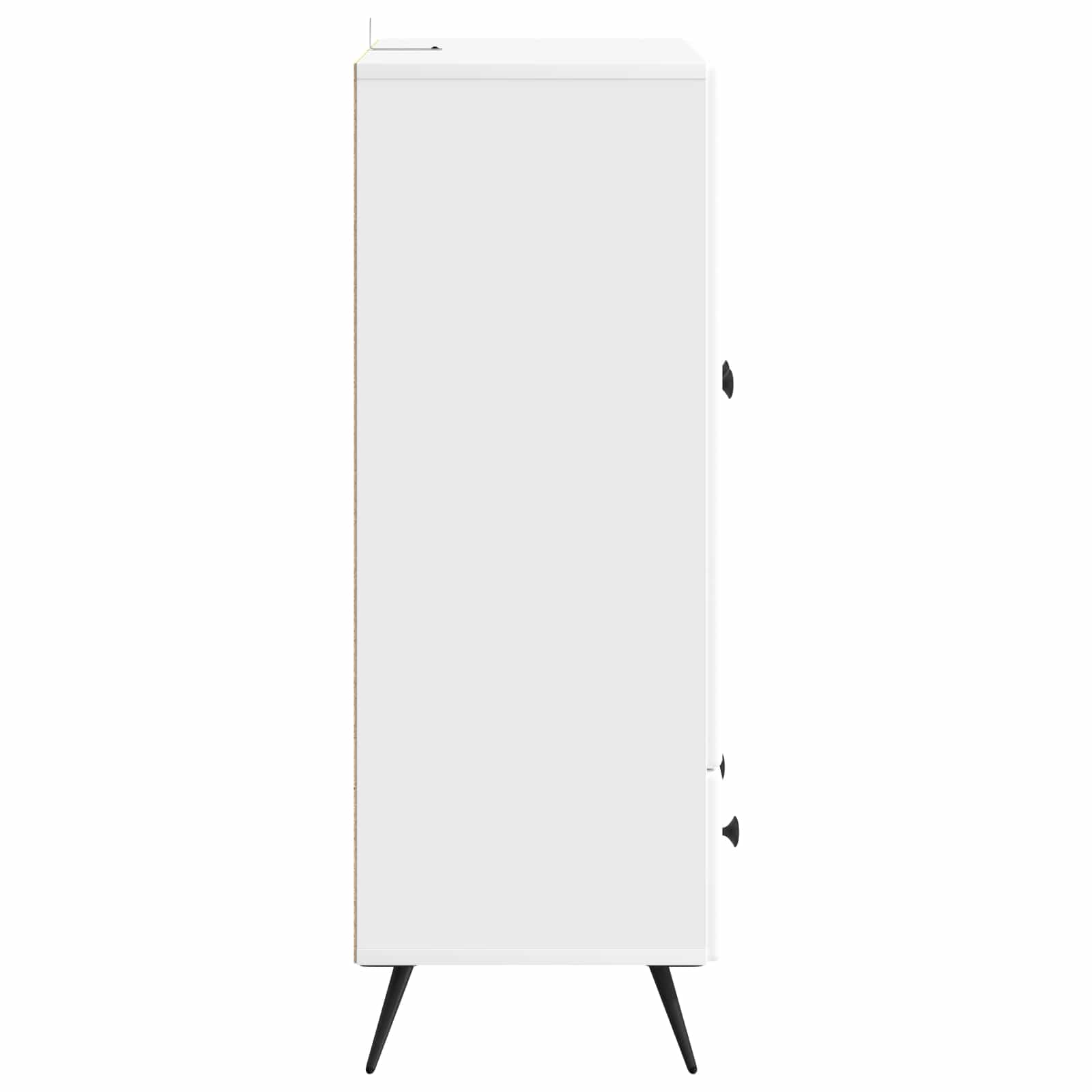 vidaXL Bufet z szufladą Biały 66 x 34,5 x 95 cm Drewno inżynieryjne