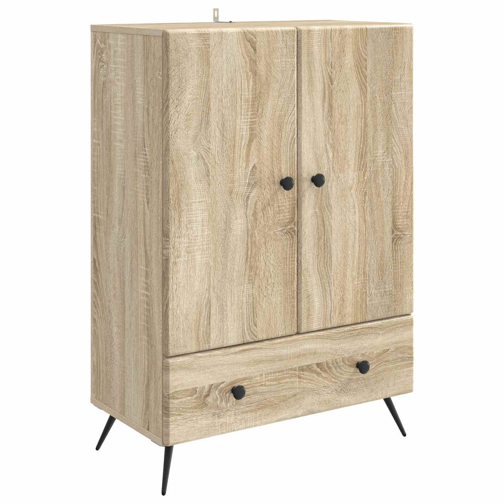vidaXL Bufet dąb Sonoma 66 x 34,5 x 95 cm Drewno inżynieryjne