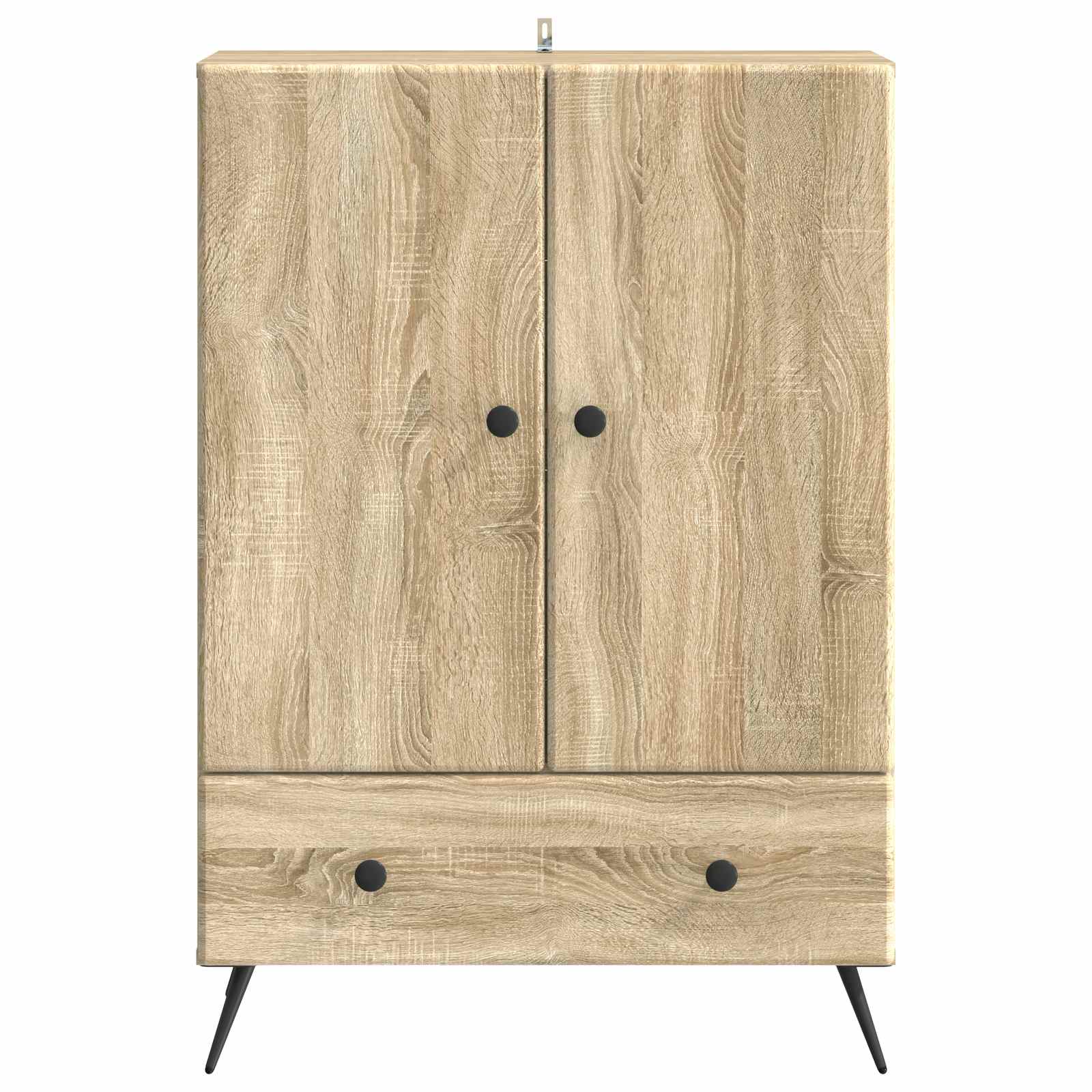 vidaXL Bufet dąb Sonoma 66 x 34,5 x 95 cm Drewno inżynieryjne