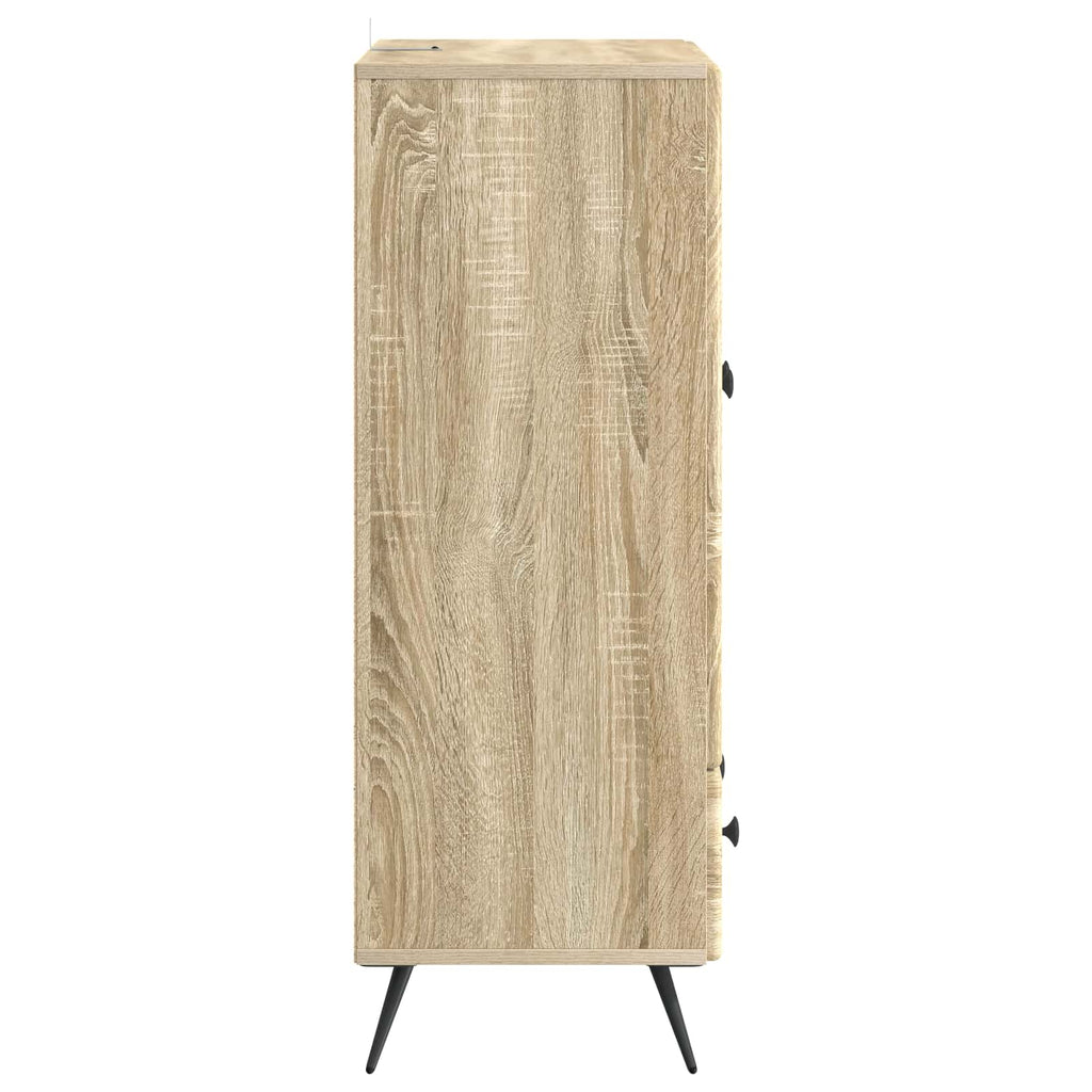 vidaXL Bufet dąb Sonoma 66 x 34,5 x 95 cm Drewno inżynieryjne