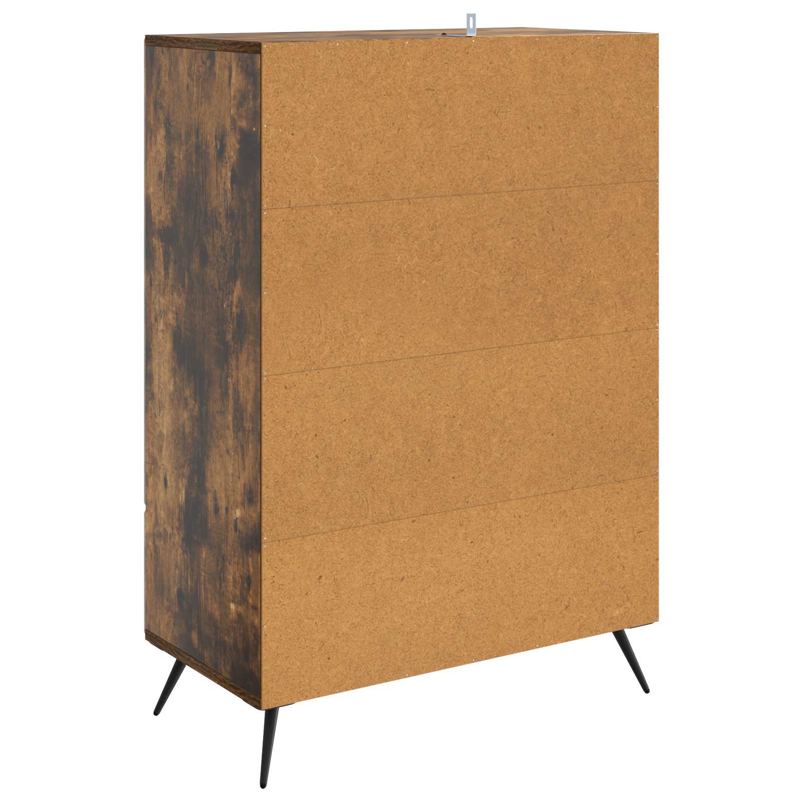 vidaXL Bufet Dąb wędzony 66 x 34,5 x 95 cm Drewno inżynieryjne
