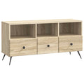 vidaXL Szafka pod telewizor z szufladą dąb Sonoma 102 x 34,5 x 50 cm
