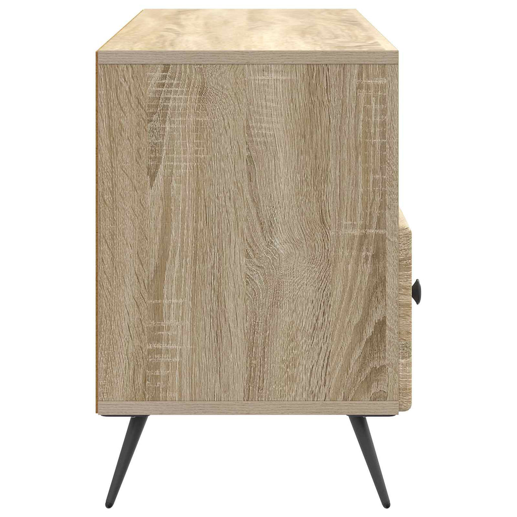 vidaXL Szafka pod telewizor z szufladą dąb Sonoma 102 x 34,5 x 50 cm