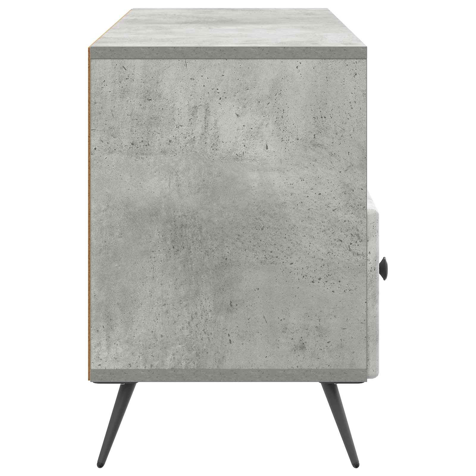 vidaXL Szafka pod telewizor Betonowy szary 102 x 34,5 x 50 cm